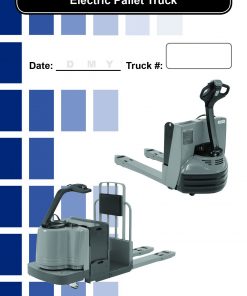 Pallet Truck Forklift Daily Checklist Caddy