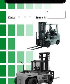 Daily Checklist Caddy-Internal Combustion-Counterbalance Forklift