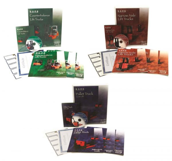 Bilingual Combination Forklift Training Kits