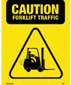 Safety Sign Caution Forklift Traffic