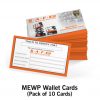 Scissor Lift MEWP Wallet Cards