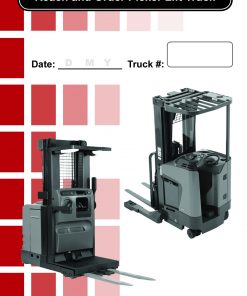 Narrow Aisle Forklift Daily Checklist Caddy