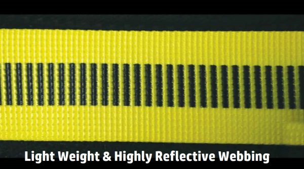 EZ-Fit Comfort Harness Light Weight & Highly Reflective Webbing