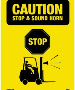 Caution Stop Sound Horn