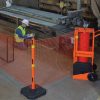 Portable Safety Zone Barrier System